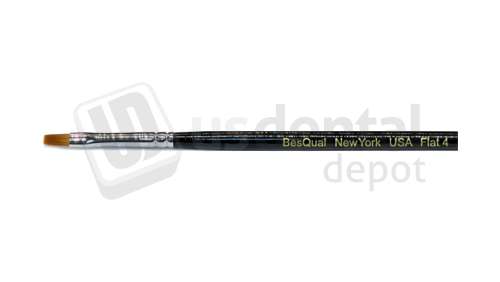 BESQUAL - BesQual Brush #4 Flat - # 207-104