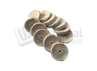 BESQUAL - Mini Buff White 1"x16ply - Dozen - # 212-1012