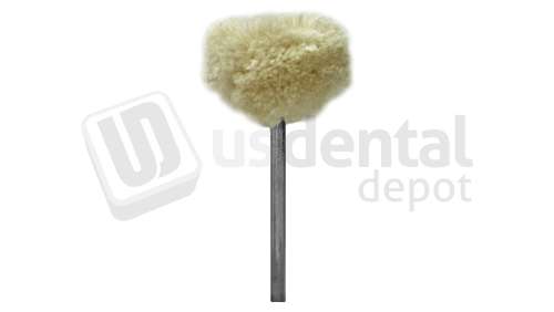 BESQUAL - HP Shank - Mounted White Cotton Polishing Buff 20mm Ultra Soft - # 212-220