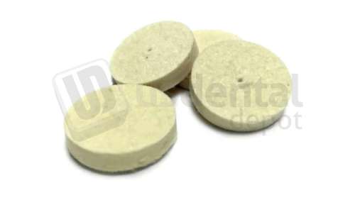 BESQUAL - 1" x 0.20" Felt Wheels Soft - # 213-2100