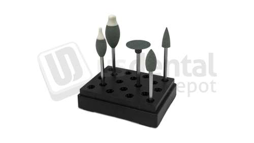 BESQUAL - Z-KIT Zirconia Contouring Kit for pre-sintered zirconia 5pcs/kit - # 221-000