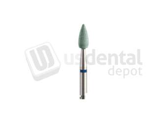 BESQUAL - RA Shank 2.35mm Latch-Type Ceramic Dia Imp. Green FL2 - # 241-302