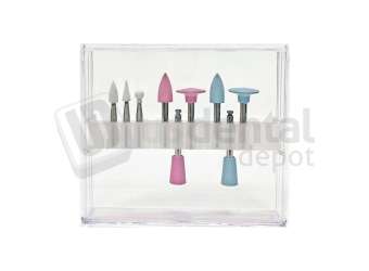 BESQUAL - RA-Kit (RA Shank) 2.35mm Latch-Type (Ceramic Grinders & Silicon Polishers) - # 243-000