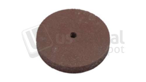 BESQUAL - Rubber Polisher Wheel - 22x3mm Red - Coarse Speed: 20k~30k rpm - # 280-223