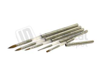 BESQUAL - Natural Brush 5pc/Set with Protective Cap - # 290-200