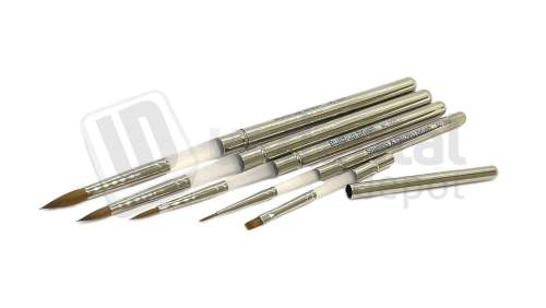 BESQUAL - Natural Brush 5pc/Set with Protective Cap - # 290-200