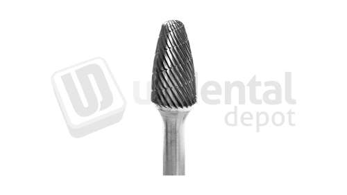 BESQUAL - Lathe Carbide Bur A 1/2 Taper - 1/4" Shank - # 303-121
