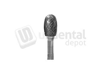 BESQUAL - Lathe Carbide Bur D 1/2 Egg - 1/4" Shank - # 303-124