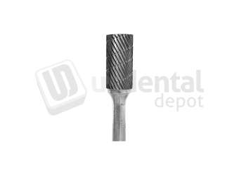BESQUAL - Lathe Carbide Bur E 1/2 Cylinder - 1/4" Shank - # 303-125