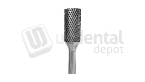 BESQUAL - Lathe Carbide Bur E 1/2 Cylinder - 1/4" Shank - # 303-125