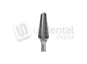 BESQUAL - Lathe Carbide Bur B 3/8 Cone - 1/4" Shank - # 303-382