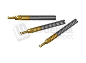 BESQUAL - TiN - Carbide Drill Bits - 3.0mm Shank - # 304-002