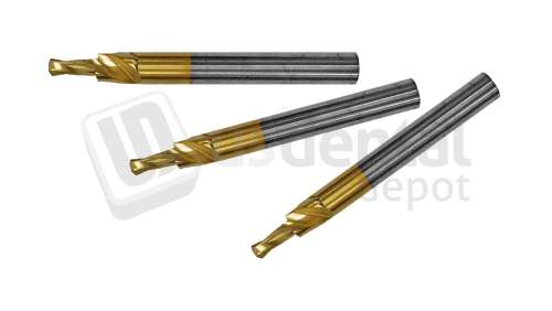 BESQUAL - TiN - Carbide Drill Bits - 3.0mm Shank - # 304-002