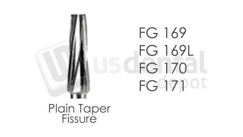 BESQUAL - FG Carbide #171 Taper Fissure - # 306-017100