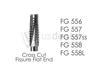 BESQUAL - FG Carbide #558L CC Flat End - # 306-055802