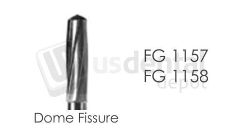 BESQUAL - FG Carbide #1158 Dome Fissure - # 306-115800