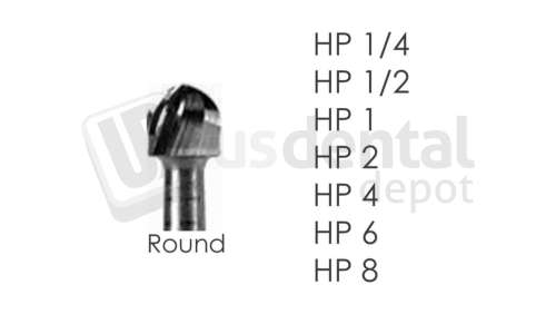 BESQUAL - HP Carbide #2 Round - # 307-0002