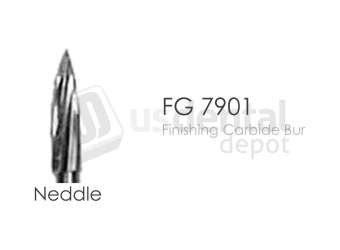 BESQUAL - FG Carbide Burs - Finishing #7901 Neddle - # 308-790100