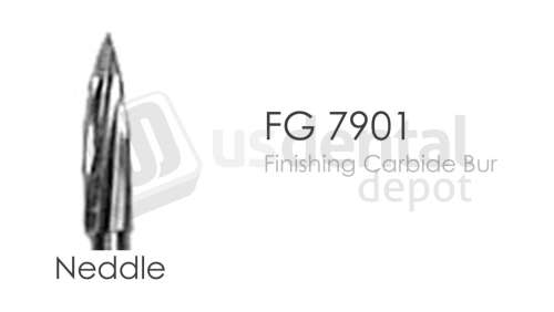 BESQUAL - FG Carbide Burs - Finishing #7901 Neddle - # 308-790100