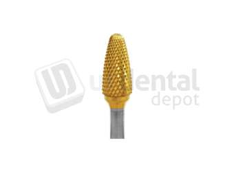 BESQUAL - Titanium Nitrite Coated Lathe Bur - Coarse Cut #A 1/2 - # 313-1201