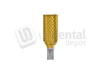 BESQUAL - Titanium Nitrite Coated Lathe Bur - Coarse Cut #E 1/2 - # 313-1205