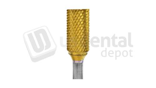 BESQUAL - Titanium Nitrite Coated Lathe Bur - Coarse Cut #E 1/2 - # 313-1205