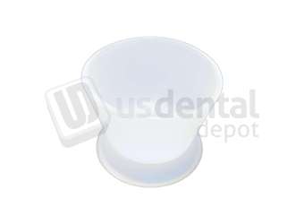 BESQUAL -  Silicon Acrylic Cups (Non Stick) Medium - 2.00" x 1.50" - # 506-021