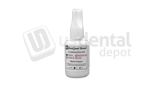 BESQUAL - Super Adhesive - Cyanoacrylates (Thin) 1oz - # 508-101