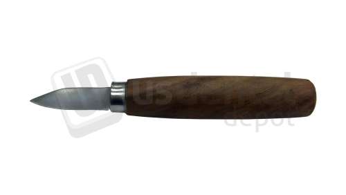 BESQUAL - Plaster Knife with wooden handle (1 3/4") 40x12mm Sharp Blade - # 518-000