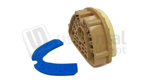 BESQUAL - SBASE Anterior Upper ​Silicon Pin Cap Protectors (Blue) 10/Pack - # 536-101