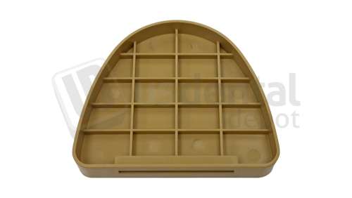 BESQUAL - SBASE Full Arch Upper Plaster Base (Brown) 100/Box - # 537-601