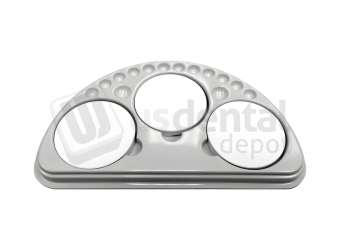 BESQUAL - Porcelain Ceramic Tray M007 - 320x184x35mm / 88x88x12mm - # 540-070