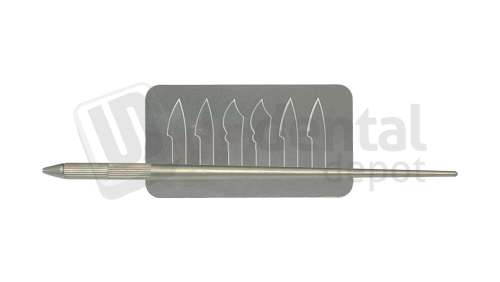 BESQUAL - Porcelain Instrument 145-Blade with B-Handle (L)130mm & Pointed Slim End - # 565-1452