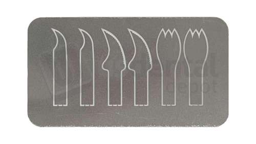 BESQUAL - Porcelain Instrument Flexible Replacement Blades Set Only 146-Blades - # 566-1460