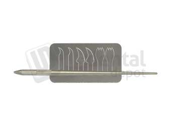 BESQUAL - Porcelain Instrument 146-Blade with B-Handle (L)130mm & Pointed Slim End - # 566-1462