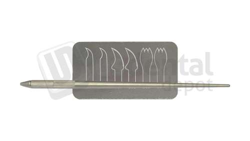 BESQUAL - Porcelain Instrument 146-Blade with B-Handle (L)130mm & Pointed Slim End - # 566-1462