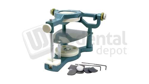 BESQUAL - Magnetic Articulator Large with Incisal Pin and 10pcs Metal Magnetic Plates - # 605-002