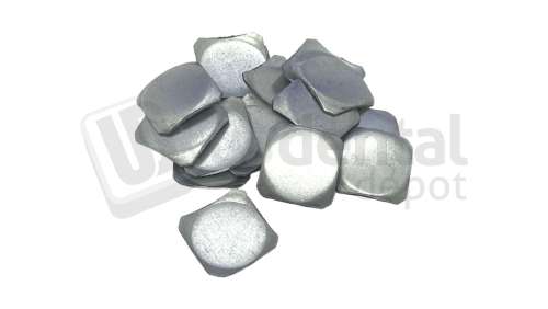 BESQUAL - Metal Magnetic Square Disc for Magnetic Articulator 50pcs - # 605-003