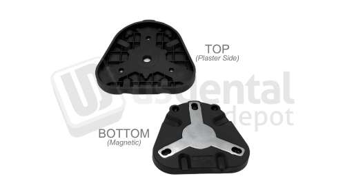 BESQUAL - Scanner Metal Plate for Magnetic Articulator & Compatible with Medit, 3-Shape Scanners & etc. - # 650-212