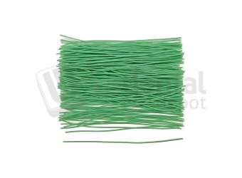 BESQUAL - Wire Wax - Rod Length 15cm 14gauge Green - # 760-014