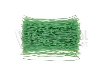 BESQUAL - Wire Wax - Rod Length 15cm 18gauge Green - # 760-018