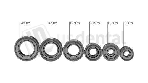 BESQUAL - 830zz Back Bearing (8x3 mm) - # 899-0830
