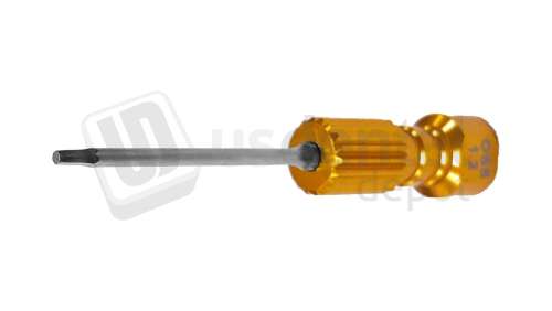 BESQUAL - Implant Driver Gold (3i) - Hex Shape with 1.20mm - # 965-120