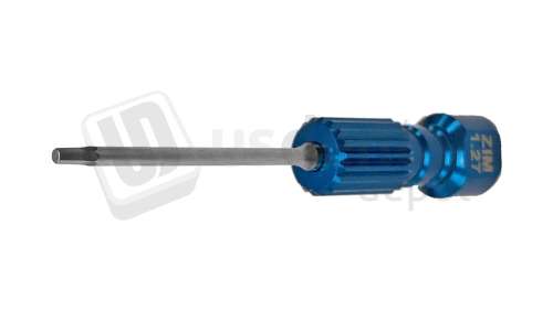 BESQUAL - Implant Driver Blue (Zim) - Hex Shape with 1.25mm - # 965-125