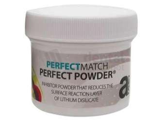 ADS - PERFECT POWDER  LITHIUM DISILICATE REACTION INHIBITOR  50grs  ( inhibitor of the sticky layer on ceramic plungers )  # PM106-3