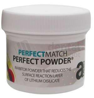 ADS - PERFECT POWDER  LITHIUM DISILICATE REACTION INHIBITOR  50grs  ( inhibitor of the sticky layer on ceramic plungers )  # PM106-3
