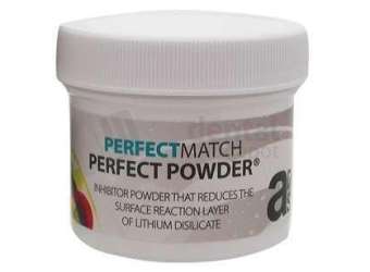 ADS - PERFECT POWDER  LITHIUM DISILICATE REACTION INHIBITOR  50grs  ( inhibitor of the sticky layer on ceramic plungers )  # PM106-3