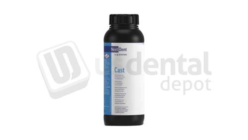 NEXTDENT - CAST / Blue (Residue-free combustible 3D printing material) 1 Kg - #NDCABL01000