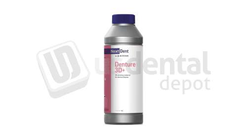 NEXTDENT - DENTURE 3D+ / Classic Pink (Class 2A - 1000gr) - #NDD3CP01000