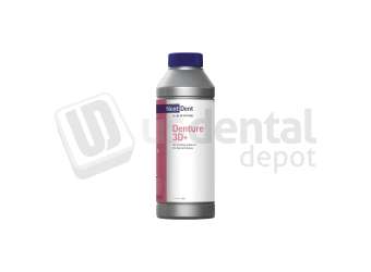 NEXTDENT - DENTURE 3D+ / Dark Pink (Class 2A - 1000gr) - #NDD3DP01000